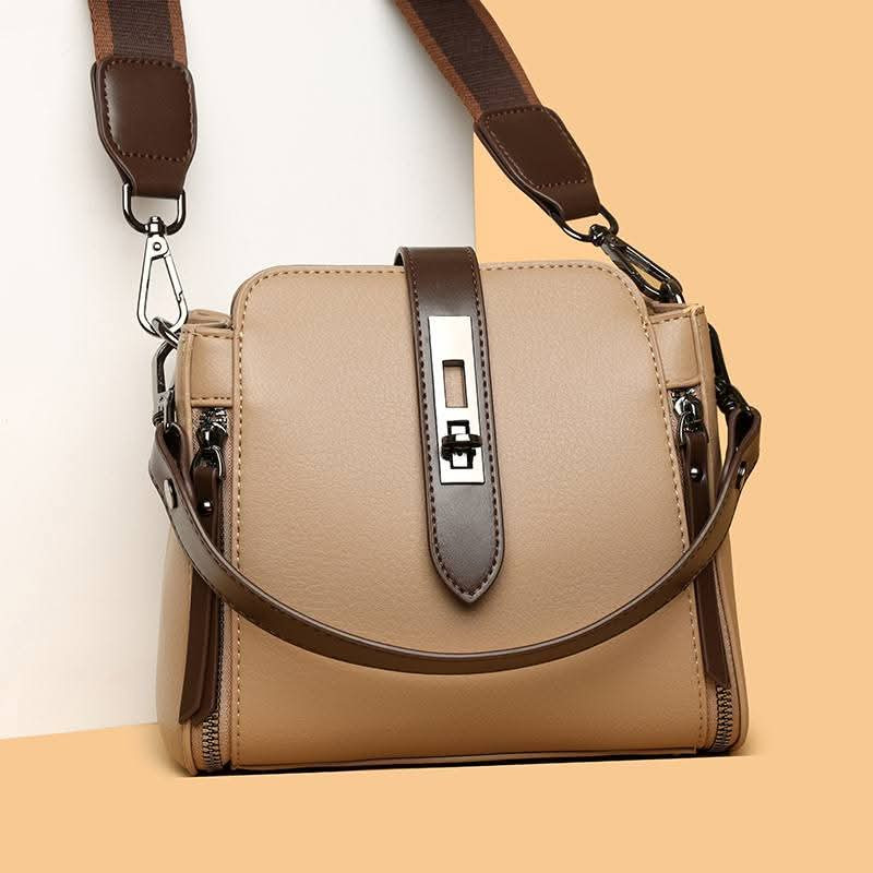 Luxury High Quality Ladies Handbags Bucket Bag( khaki)